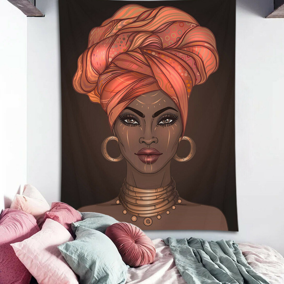 Other - African Beauty Fabric Tapasty or Shower Curtain